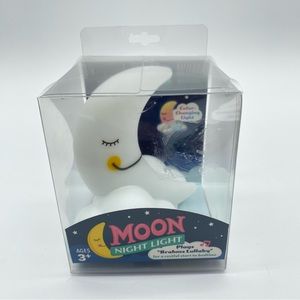 Moon Night Light Plays "Brahms Lullaby" Color Changing Light